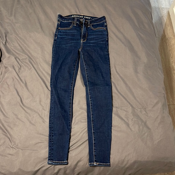 American eagle super high rise stretchy skinny jean - Picture 1 of 3
